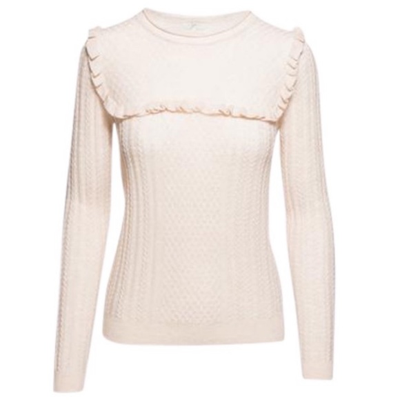 Joie | Wool Silk Ruffle Sweater - Picture 12 of 12